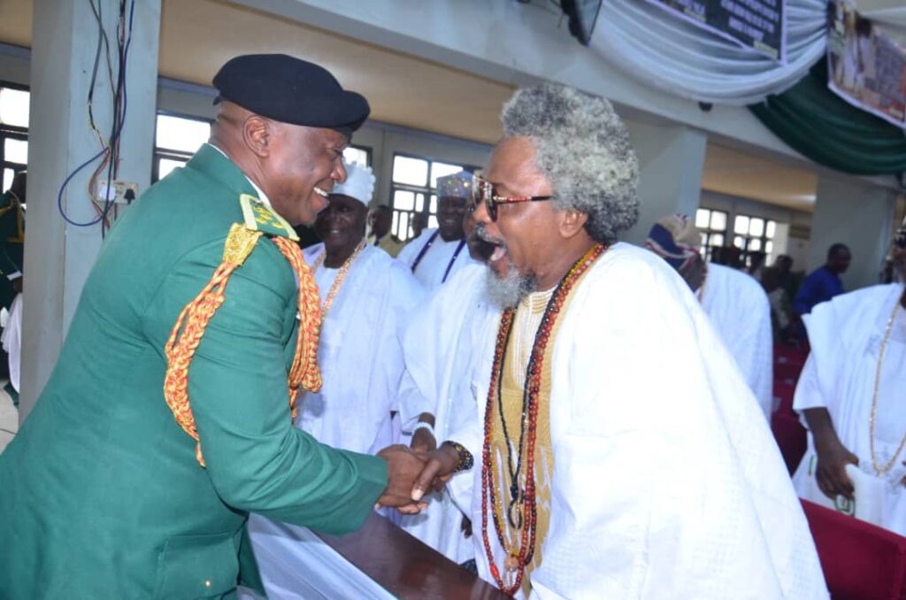 special service for the fallen heroes